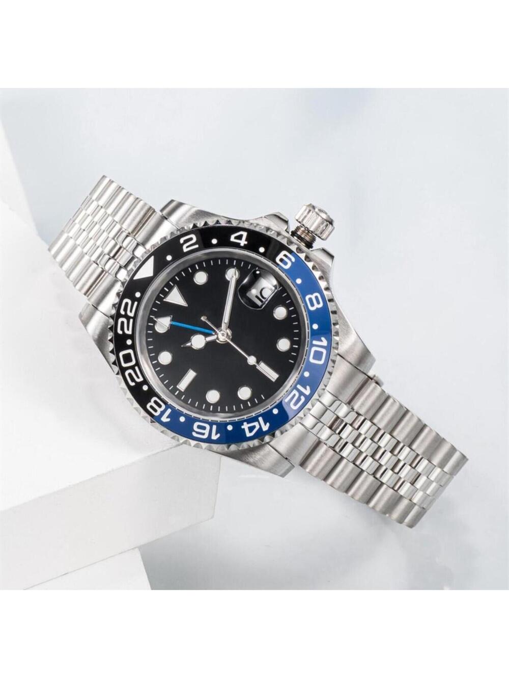 Men's Stainless Steel Mechanical Watch with Sapphire Crystal stock 327